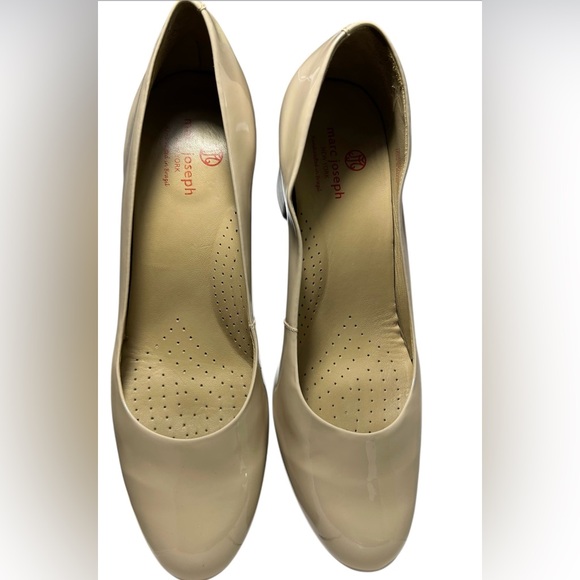Marc Joseph Beige Glossy Heels - Picture 5 of 10